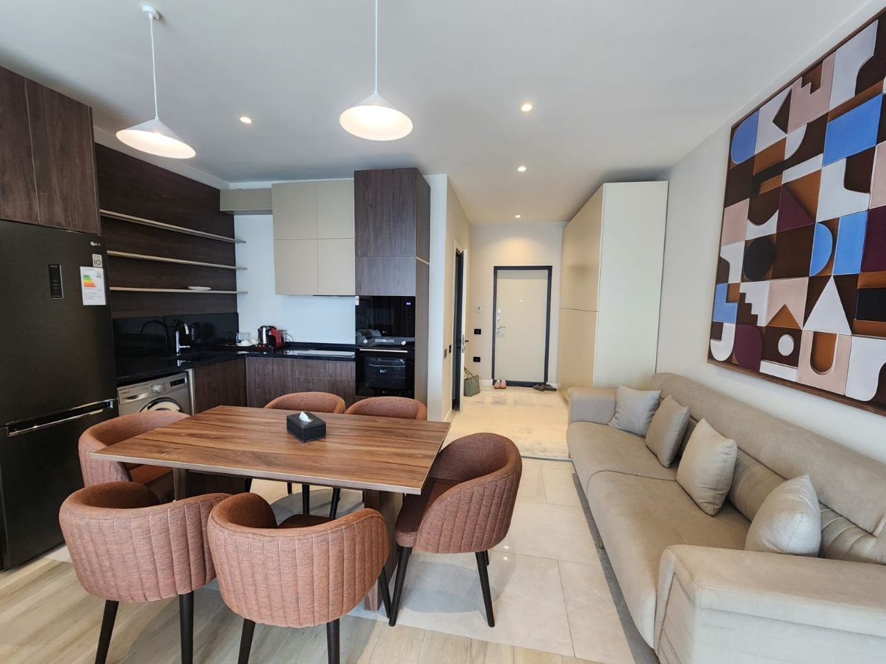 2-комнатная studio-комнатная квартира Аренда 2-комнатной квартиры в Баку | Sea Breeze Pa Sea Breeze, Park Residence 2 Баку аренда фото 3