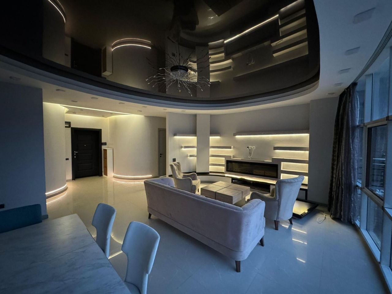 2-комнатная квартира Аренда премиальной 2-комнатной квартиры с камином Насиминский район (улица Наджаф бека Везирова) Баку аренда фото 5