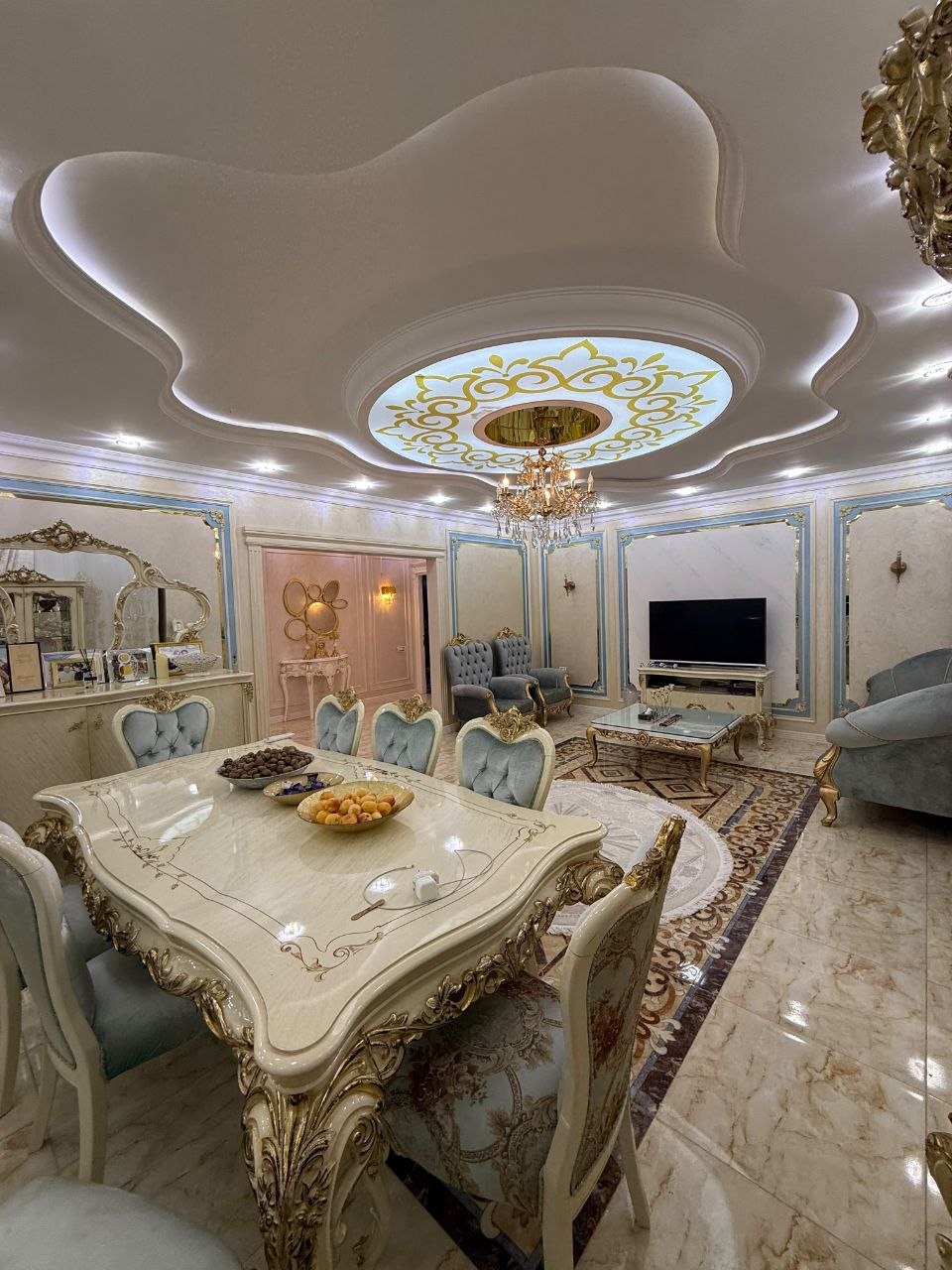 5-комнатная квартира Аренда элитной 5-комнатной квартиры в Grand Hayat Проспект Тбилиси, метро 8 Ноября Баку аренда фото 2