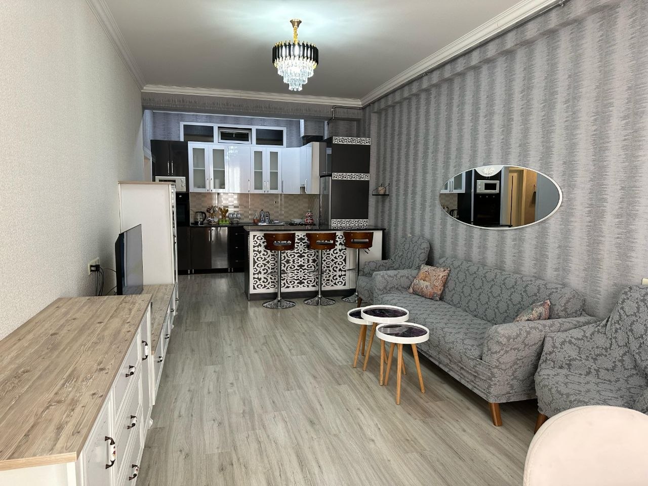 3 комнаты-комнатная квартира Аренда 3-комнатной квартиры в Баку, ЖК Pilot Resid Центр Баку, ЖК Pilot Residence Баку аренда фото 4