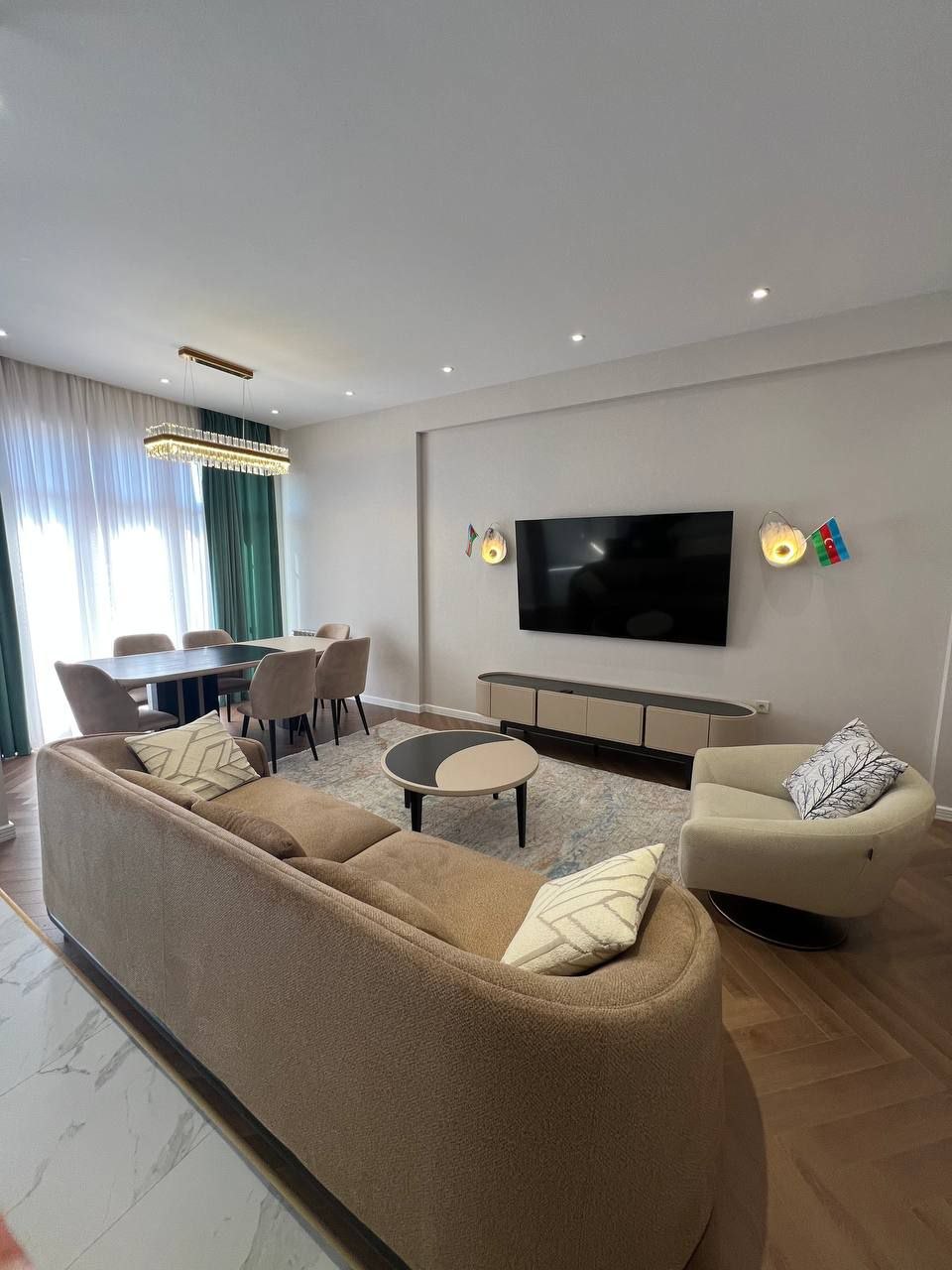 Аренда 3-комнатной квартиры в Baku — ЖК Izmir Residence | Престижный район - фото 9