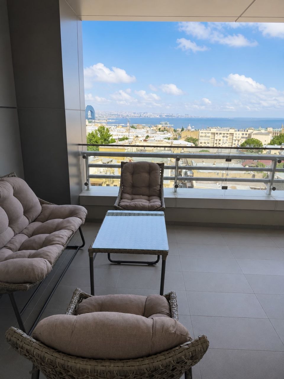 Сдается 2-комнатная квартира в элитном ЖК Gümüş Residence, м. Ичеришехер - фото 2