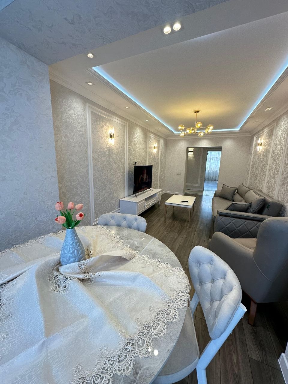 Сдается 3-комнатная квартира 110 м² на ул. Низами (Торговая), Сабаильский район - фото 2