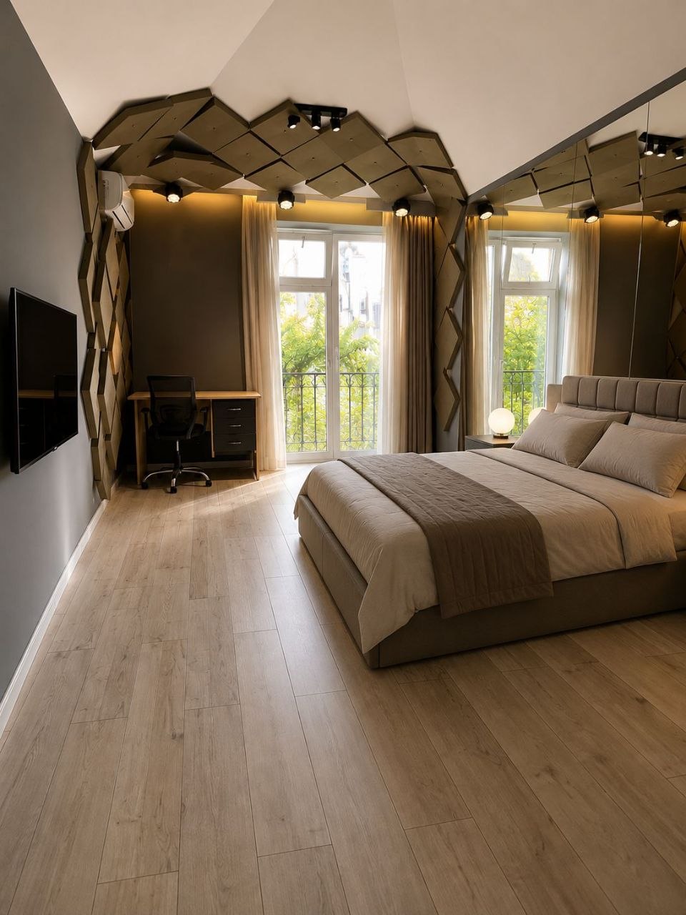 Сдается 1-комнатная квартира-студия, 50 м², м. Сахиль (Торговая) - фото 7